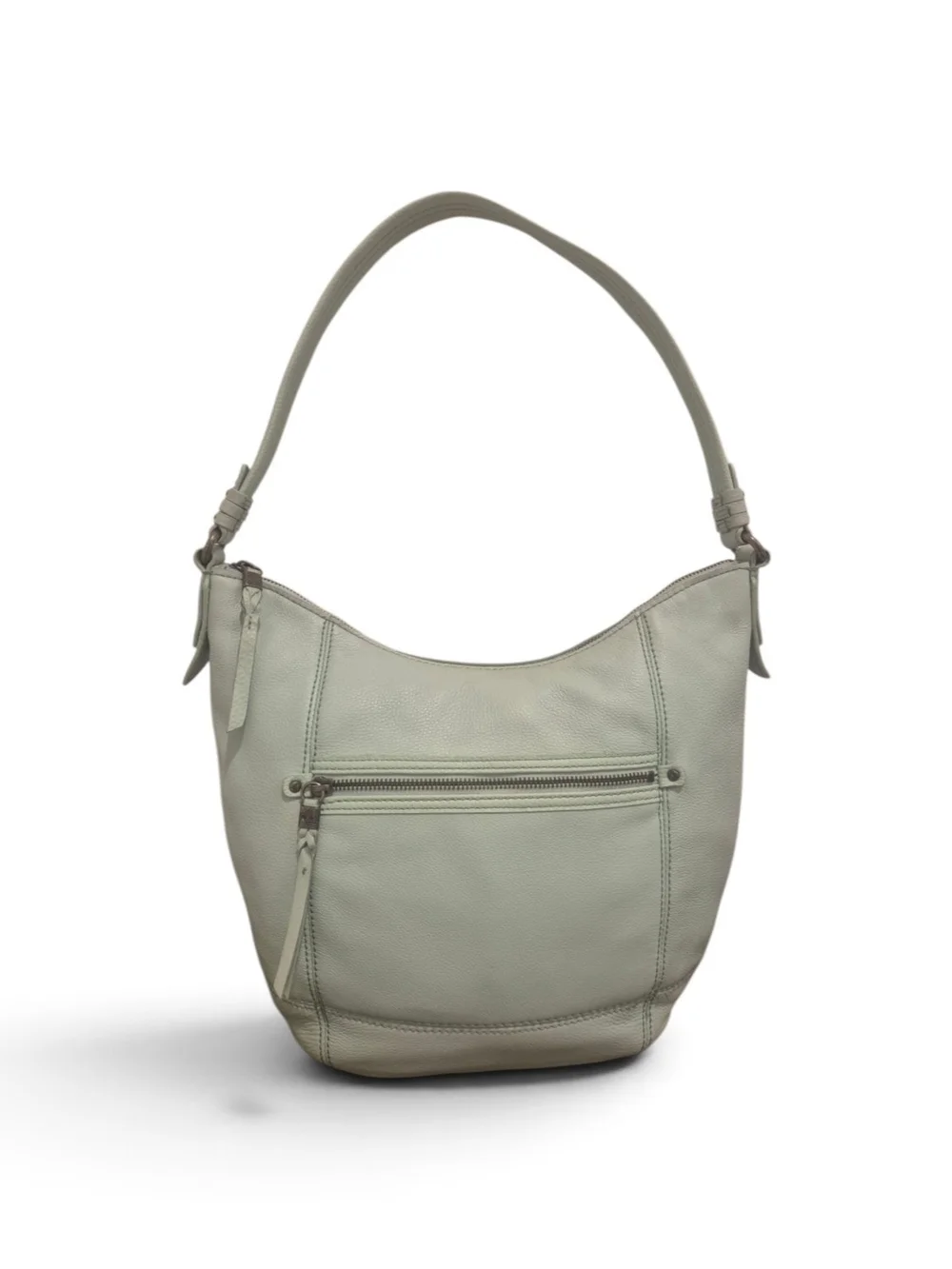 The Sak Sequoia Pebbled Leather Hobo Bag/Purse Soft Mint Green